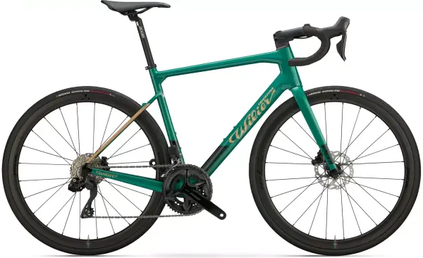 Wilier Garda 105 DI2 SWR40 L green gold glossy