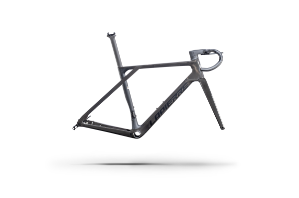 Lapierre XELIUS DRS FRAMESET raw carbon - glossy XL