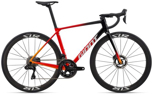 GIANT TCR Advanced Pro 0 DA carbon/rosso corsa S