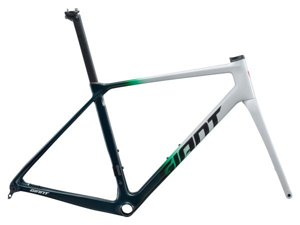 GIANT TCR Advanced Pro Rahmenset white/venom green L