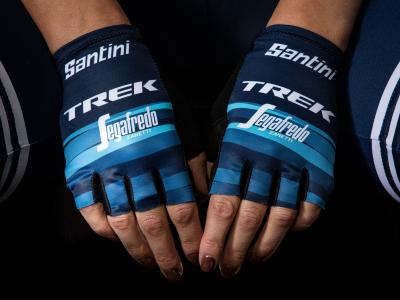 Santini Handschuh Santini Trek-Segafredo Team Women M Blue Produktbild 3