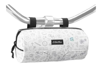 Electra Bag Electra Cylinder Handlebar Bag Doodle White Produktbild 3