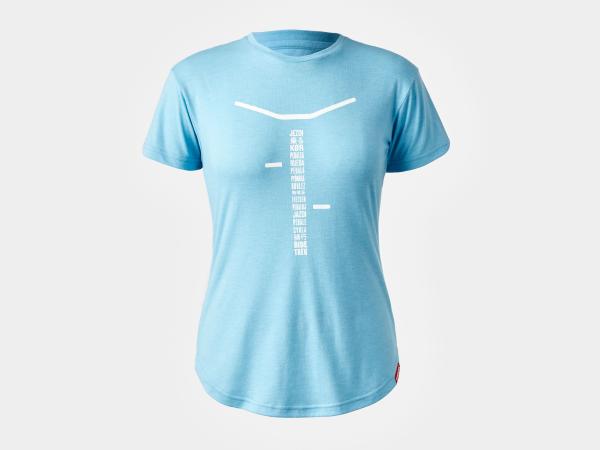 Trek Trek Ride Trek T-Shirt Women&lsquo;s L Light Blue