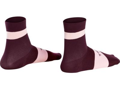 Trek Socke Trek Race Quarter L (42-44) Mulberry Produktbild 1