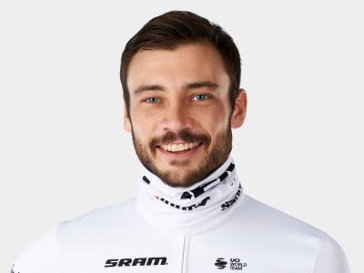 Santini Kopfbedeckung Santini Trek-Segafredo Schlauchtuch Produktbild 3