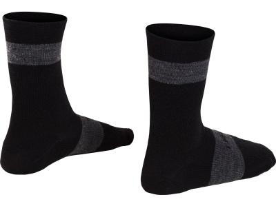 Trek Socke Trek Race Crew Merinowolle S (35-38) Black Produktbild 3
