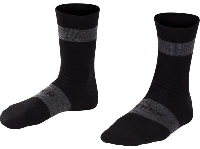 Trek Socke Trek Race Crew Merinowolle M (39-41) Black Produktbild 2