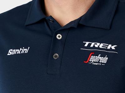 Santini Shirt Santini Trek-Segafredo Polo Men's L Navy Produktbild 5