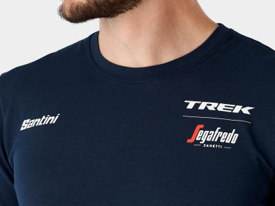 Santini Oberteil Santini Trek-Segafredo T-Shirt XL Dark Bl Produktbild 2