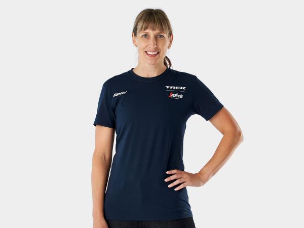 Santini Oberteil Santini Trek-Segafredo T-Shirt Women M Da