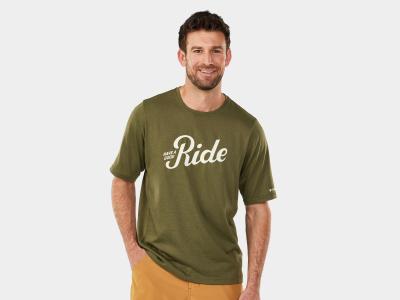 Trek Shirt Trek Evoke Tech Tee Large Black Olive Produktbild 4