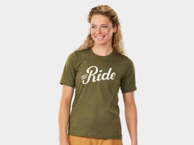 Trek Shirt Trek Evoke Tech Tee Women Large Black Olive Produktbild 4