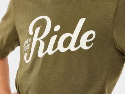 Trek Shirt Trek Evoke Tech Tee Youth Large Black Olive Produktbild 6