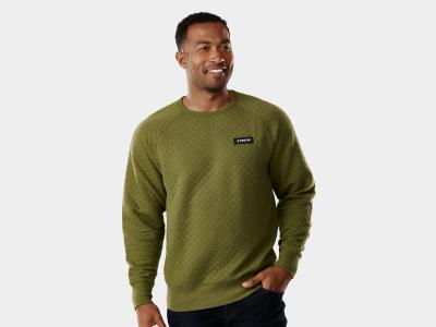 Trek Oberteil Trek Quilted Crewneck XXL Olive Produktbild 3