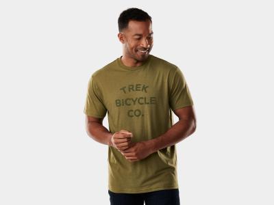 Trek Oberteil Trek Bicycle Tonal T-Shirt S Olive Produktbild 3
