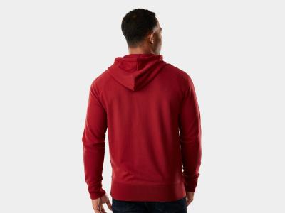 Trek Oberteil Trek Fun Badge Full Zip Hoodie L Dark Red Produktbild 4
