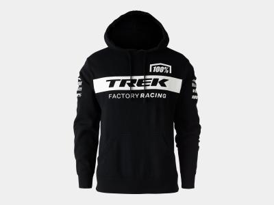 Unbekannt Shirt 100% Trek Factory Racing Hoodie XL Black Produktbild 2