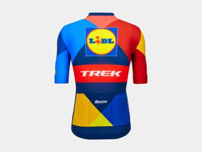 Santini Trikot Santini Trek Replica XS Blue/Yellow Produktbild 1