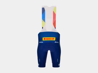 Santini Tr&auml;gershort Santini Trek Replica XL Blue/Yellow Produktbild 1