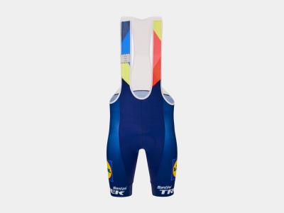 Santini Tr&auml;gershort Santini Trek Replica XL Blue/Yellow Produktbild 2
