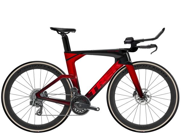 Trek Speed Concept SLR7AXS S Metal Red Smoke to Carbon