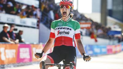 Trek Domane SLR 7 62 Metallic Red Smoke to Red Carbon S Produktbild 3