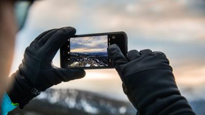 Bontrager Glove Bontrager Velocis Winter Cycling Medium Blac Produktbild 3