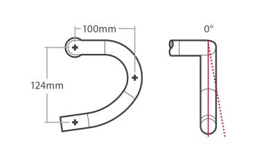 Bontrager Lenker Bontrager Comp VR-C 42cm Black Produktbild 2