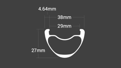 Bontrager Vorderrad Bontrager Line Pro 30 27,5 Disc 110&nbsp;mm B Produktbild 6