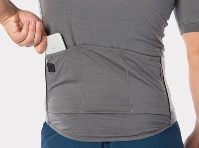 Bontrager Jersey Bontrager Adventure Wool X-Small Pewter Produktbild 2