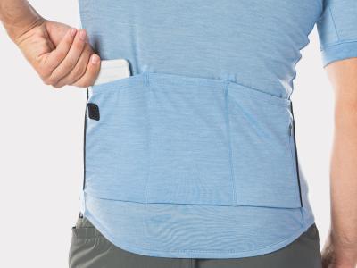 Bontrager Jersey Bontrager Adventure Wool Large Chambray Blu Produktbild 2