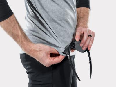 Unbekannt Jersey 100% 3/4 Sleeve Tech Tee Medium Dark Grey/B Produktbild 3