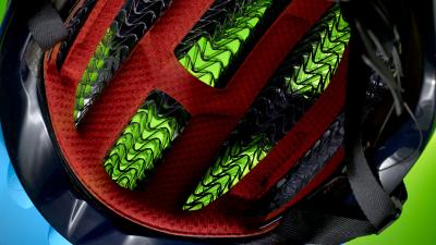 Bontrager Helmet Bontrager Rally WaveCel Small Olive Grey/Ro Produktbild 13