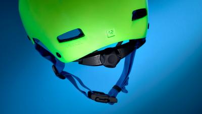 Bontrager Helm Bontrager Jet WaveCel Child Vis Green/Royal C Produktbild 13