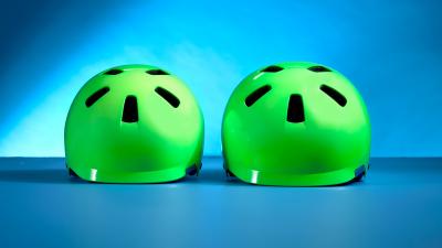 Bontrager Helm Bontrager Jet WaveCel Youth Black/Volt CE Produktbild 10