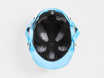 Bontrager Helm Bontrager Jet WaveCel Youth White/Azure CE Produktbild 3