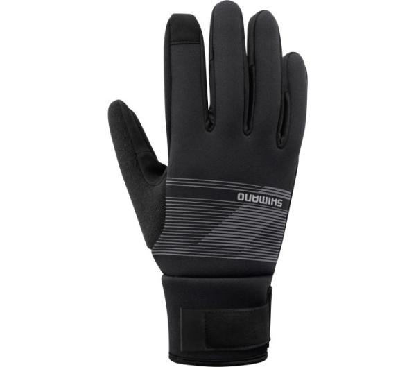 SHIMANO WINDBREAK Thermal Gloves METALLIC GRAY S