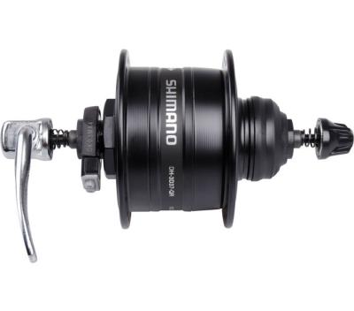 SHIMANO Nabendynamo DH-3D37 6 Volt/3 Watt 36 Loch Center-Lock Schwarz Produktbild 1