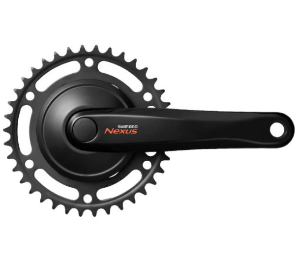 SHIMANO Kurbelgarnitur NEXUS FC-C6000 38 Z&auml;hne schwarz