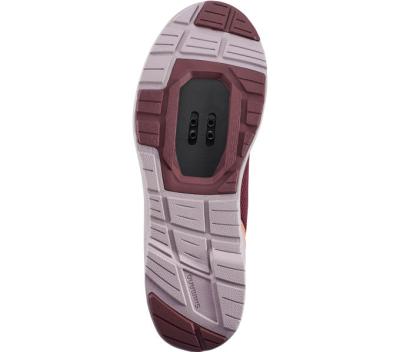 SHIMANO SHIMANO Fahrradschuhe EX300 Damen Touring SPD Gr&ouml;&szlig;e 37 Damenleisten Rot Produktbild 2