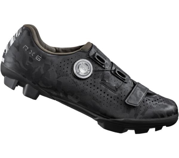 SHIMANO SHIMANO Fahrradschuhe RX600 Herren/Damen Gravel SPD Gr&ouml;&szlig;e 47 Schwarz
