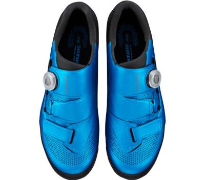 SHIMANO SHIMANO Fahrradschuhe XC502 Herren/Damen MTB SPD Gr&ouml;&szlig;e 42 breit Blau Produktbild 1