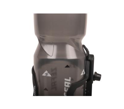 Z&eacute;fal Trinkflasche Sense Soft No-Mud Smoke Schwarz 650 ml Produktbild 4