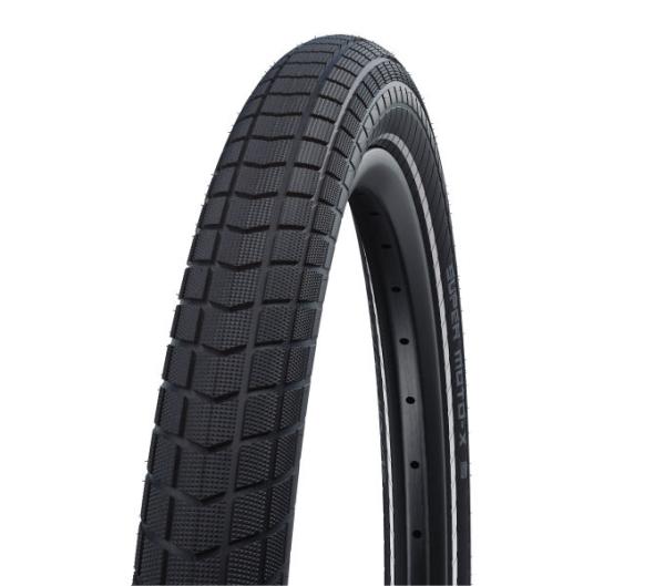 Schwalbe SCHWALBE DRAHTREIFEN SUPER MOTO-X   DD 62-559 Schwarz/Reflex