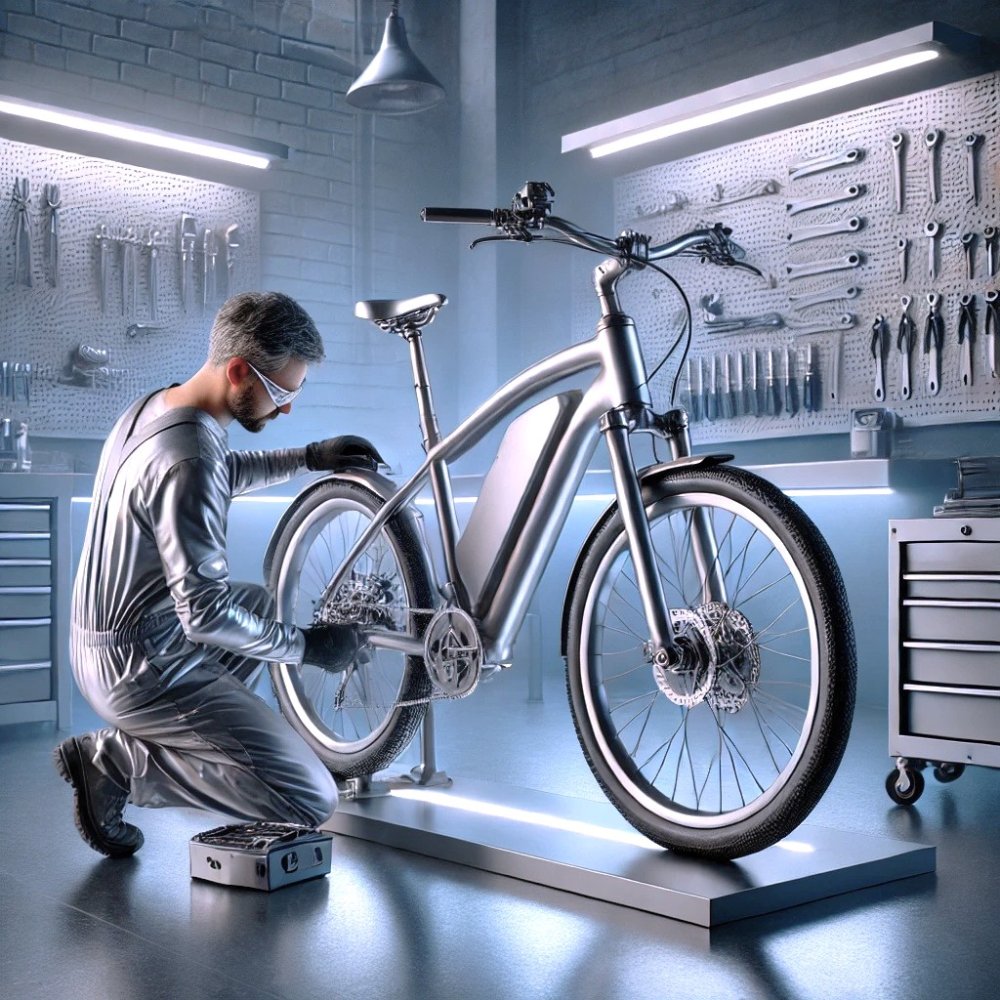 1. Inspektion E-Bike Silber