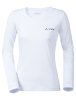 VAUDE Women's Brand LS Shirt white Größ 34