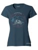 VAUDE Women's Cyclist T-Shirt V dark sea uni Größ 38