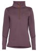 VAUDE Kids Livigno Halfzip blackberry/brown Größ 158/164