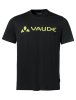 VAUDE Men's Logo Shirt black/yellow Größ L