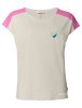 VAUDE Women's Neyland T-Shirt ecru/dragon fruit Größ 42